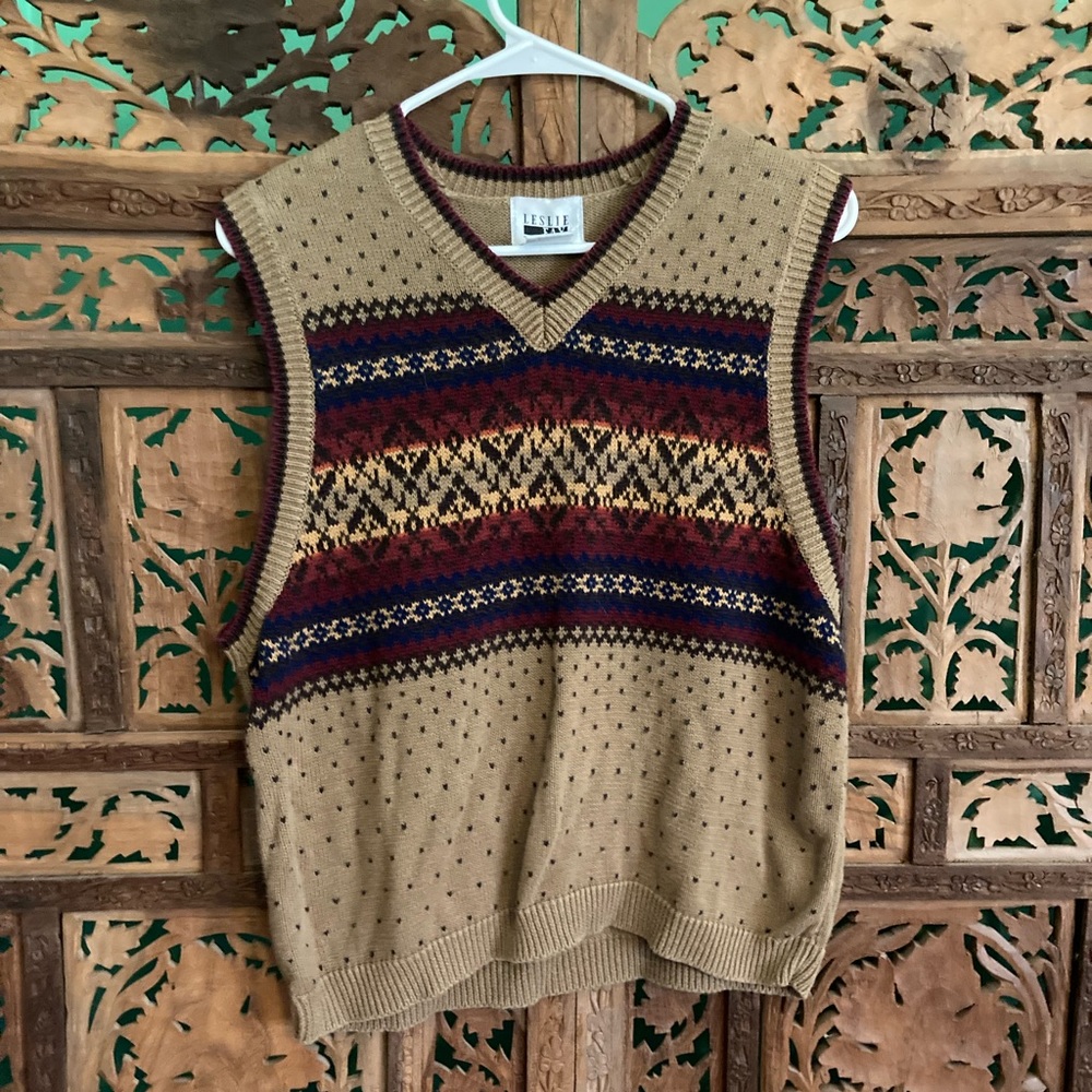 Vintage 90s Sweater Vest